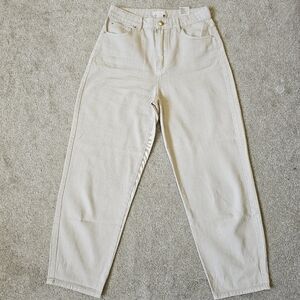 H&M High-Rise Women Twill pants Size 4